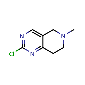 2-chloro-6-methyl-5H,6H,7H,8H-pyrido[4,3-d]pyrimidine