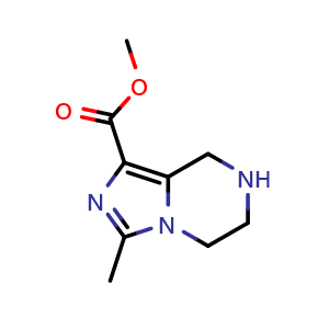 methyl 3-methyl-5H,6H,7H,8H-imidazo[1,5-a]pyrazine-1-carboxylate
