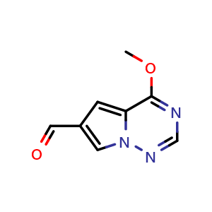 4-methoxypyrrolo[2,1-f][1,2,4]triazine-6-carbaldehyde