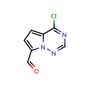 4-chloropyrrolo[2,1-f][1,2,4]triazine-7-carbaldehyde