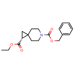 6-benzyl 1-ethyl (R)-6-azaspiro[2.5]octane-1,6-dicarboxylate