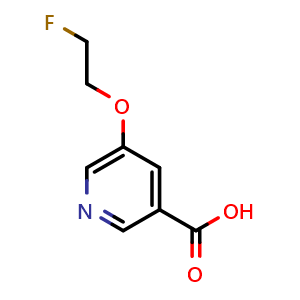 5-(2-fluoroethoxy)pyridine-3-carboxylic acid