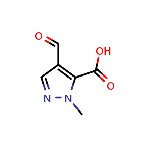 4-formyl-1-methyl-1H-pyrazole-5-carboxylic acid