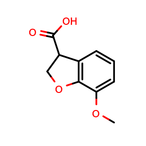 7-methoxy-2,3-dihydro-1-benzofuran-3-carboxylic acid