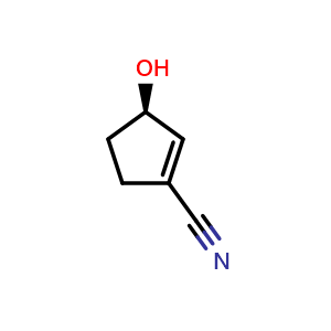 (3R)-3-hydroxycyclopent-1-ene-1-carbonitrile