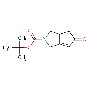 tert-butyl 5-oxo-3,3a,4,5-tetrahydrocyclopenta[c]pyrrole-2(1H)-carboxylate