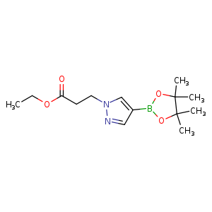 ethyl 3-[4-(tetramethyl-1,3,2-dioxaborolan-2-yl)-1H-pyrazol-1-yl]propanoate