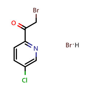 2-bromo-1-(5-chloro-2-pyridyl)ethanone hydrobromide