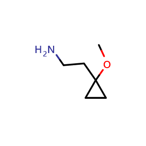 2-(1-methoxycyclopropyl)ethan-1-amine