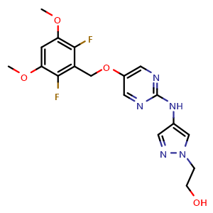 Chemical structure of ASP-5878 , CAS 1453208-66-6, AChemBlock S79815