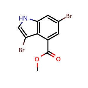 methyl 3,6-dibromo-1H-indole-4-carboxylate