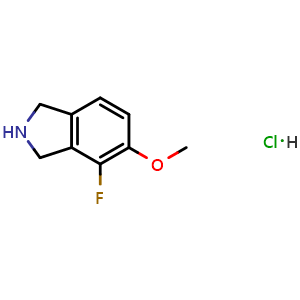 4-fluoro-5-methoxy-2,3-dihydro-1H-isoindole hydrochloride