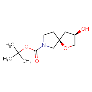 Racemic-(3R,5S)-tert-butyl 3-hydroxy-1-oxa-7-azaspiro[4.4]nonane-7-carboxylate