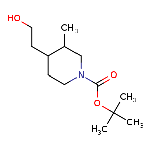 tert-butyl 4-(2-hydroxyethyl)-3-methylpiperidine-1-carboxylate