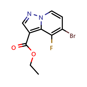 ethyl 5-bromo-4-fluoropyrazolo[1,5-a]pyridine-3-carboxylate