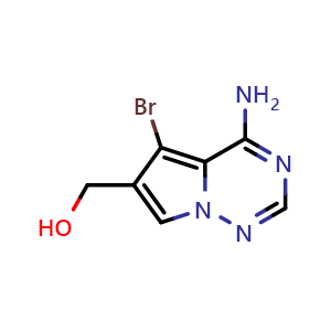 {4-amino-5-bromopyrrolo[2,1-f][1,2,4]triazin-6-yl}methanol