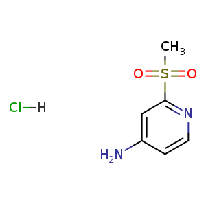 2-methanesulfonylpyridin-4-amine hydrochloride