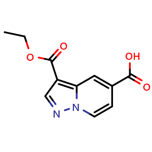 3-(ethoxycarbonyl)pyrazolo[1,5-a]pyridine-5-carboxylic acid