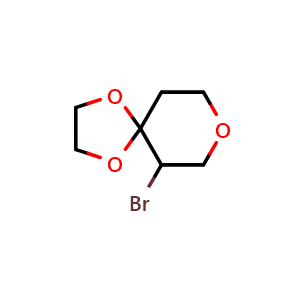 6-bromo-1,4,8-trioxaspiro[4.5]decane