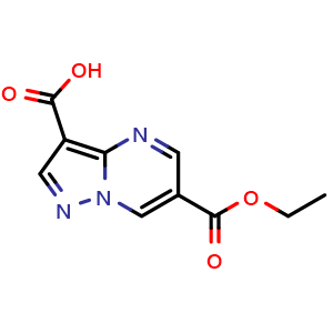 6-(ethoxycarbonyl)pyrazolo[1,5-a]pyrimidine-3-carboxylic acid