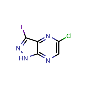 5-chloro-3-iodo-1H-pyrazolo[3,4-b]pyrazine