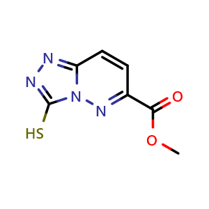 methyl 3-sulfanyl-[1,2,4]triazolo[4,3-b]pyridazine-6-carboxylate