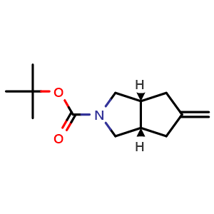 tert-butyl cis-5-methylidene-octahydrocyclopenta[c]pyrrole-2-carboxylate