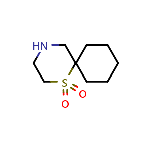1-thia-4-azaspiro[5.5]undecane 1,1-dioxide