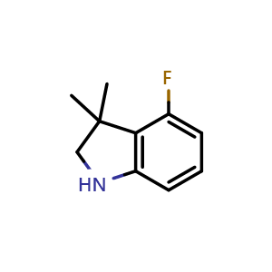 4-fluoro-3,3-dimethylindoline