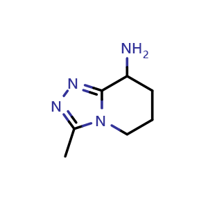 3-methyl-5,6,7,8-tetrahydro-[1,2,4]triazolo[4,3-a]pyridin-8-amine