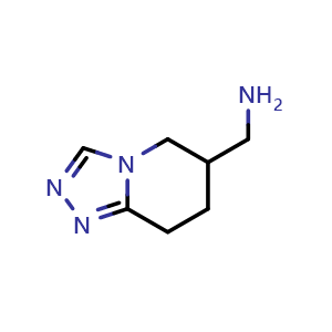 5,6,7,8-tetrahydro-[1,2,4]triazolo[4,3-a]pyridin-6-ylmethanamine
