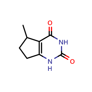 5-methyl-1H,2H,3H,4H,5H,6H,7H-cyclopenta[d]pyrimidine-2,4-dione