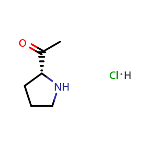 1-[(2R)-pyrrolidin-2-yl]ethanone hydrochloride