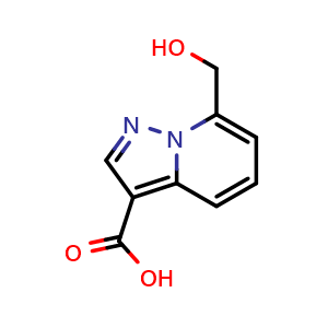 7-(hydroxymethyl)pyrazolo[1,5-a]pyridine-3-carboxylic acid