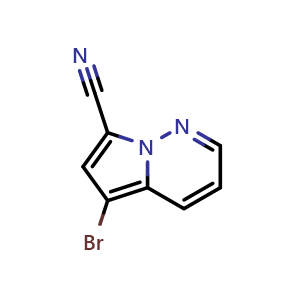 5-bromopyrrolo[1,2-b]pyridazine-7-carbonitrile
