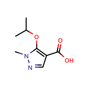 1-methyl-5-(propan-2-yloxy)-1H-pyrazole-4-carboxylic acid