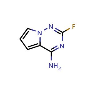2-fluoropyrrolo[2,1-f][1,2,4]triazin-4-amine