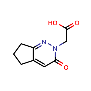 2-{3-oxo-2H,3H,5H,6H,7H-cyclopenta[c]pyridazin-2-yl}acetic acid