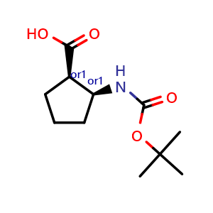 cis-2-(tert-butoxycarbonylamino)-1-cyclopentanecarboxylic acid,