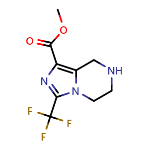 methyl 3-(trifluoromethyl)-5,6,7,8-tetrahydroimidazo[1,5-a]pyrazine-1-carboxylate