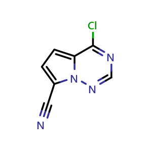 4-chloropyrrolo[2,1-f][1,2,4]triazine-7-carbonitrile