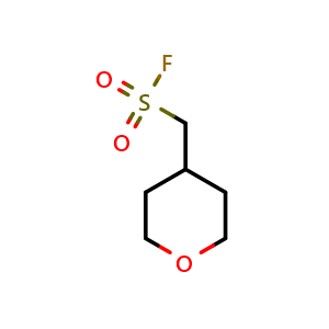 Chemical structure of (oxan-4-yl)methanesulfonyl fluoride , CAS 1354953-22-2, AChemBlock S80700