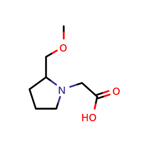 2-[2-(methoxymethyl)pyrrolidin-1-yl]acetic acid