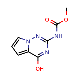 methyl N-{4-hydroxypyrrolo[2,1-f][1,2,4]triazin-2-yl}carbamate