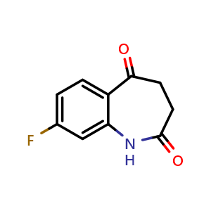 8-fluoro-2,3,4,5-tetrahydro-1H-1-benzazepine-2,5-dione