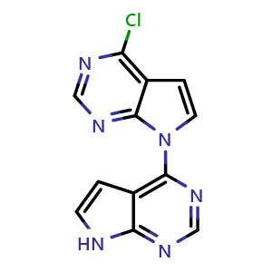 4-chloro-7-{7H-pyrrolo[2,3-d]pyrimidin-4-yl}-7H-pyrrolo[2,3-d]pyrimidine