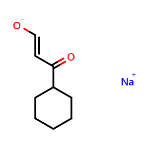sodium 3-cyclohexyl-3-oxoprop-1-en-1-olate