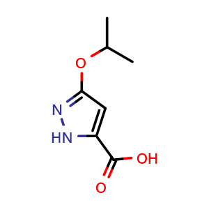 3-(propan-2-yloxy)-1H-pyrazole-5-carboxylic acid