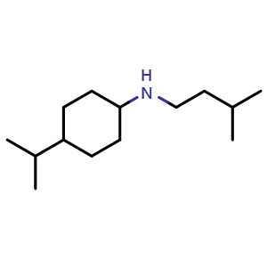 N-(3-methylbutyl)-4-(propan-2-yl)cyclohexan-1-amine