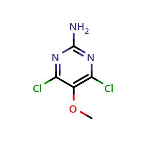 4,6-dichloro-5-methoxy-pyrimidin-2-amine